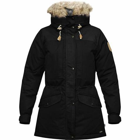 Fjallraven Singi Pehelykabát Hungary - Fekete Kabát Fekete OZV503862